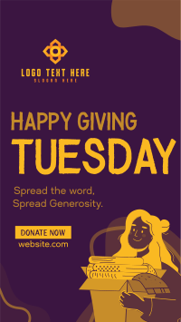 Spread Generosity Facebook Story