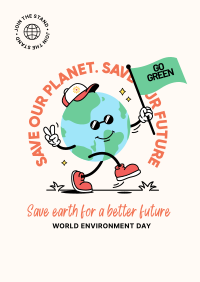 World Environment Day Mascot Flyer