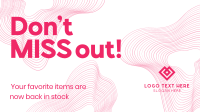 Corporate Back In Stock Animation