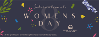 Women's Day Flower Overall Facebook Cover Image Preview