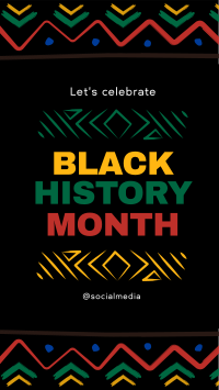 Celebrate Black History Instagram Story