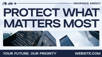 Modern Insurance Agency Animation
