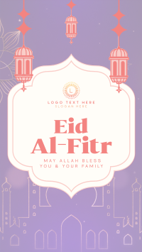 Eid Al-Fitr Celebration Instagram Story