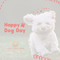 Happy Dog Day Instagram Post