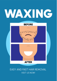 Waxing Treatment Flyer