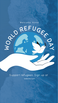 Refugee Earth Facebook Story