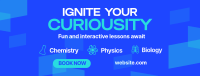 Techy Science Tutor Facebook Cover Design