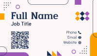 Modern Business Card example 3