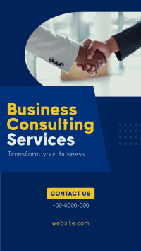 Generic Business Consultation Instagram Story Design