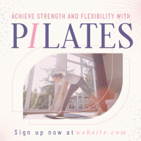 Simple Flexibility Pilates Instagram Post