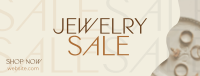 Organic Minimalist Jewelry Sale Facebook Cover