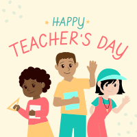 World Teacher's Day Instagram Post Design