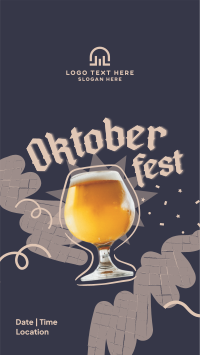 Oktoberfest Facebook Story example 4