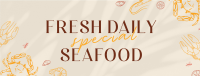 Seafood Buffet Facebook Cover Image Preview