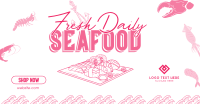 Fun Seafood Restaurant Facebook Ad Image Preview