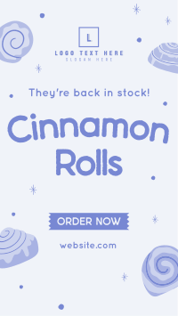 Quirky Cinnamon Rolls TikTok Video