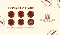 Coffee and Beans Business Card