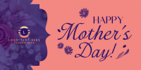 Mother's Day Lovely Bouquet Twitter Post Design