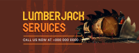 Lumberjack Services Facebook Cover example 2