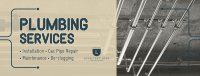 Plumbing Pipes Repair Facebook Cover