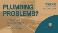 Plumbing Problems Services Animation