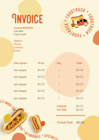 Curbside Cravings Invoice Image Preview