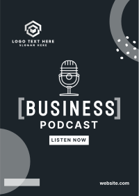 Business Podcast Flyer