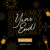 Year End Giveaway Instagram Post
