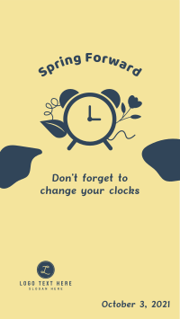 Change your Clocks Instagram Story