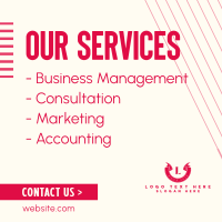 Business Services Instagram Post Design