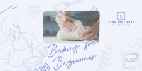 Beginner Baking Class Twitter Post