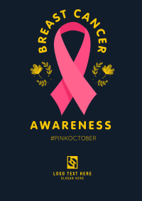 Fight Against Breast Cancer Poster