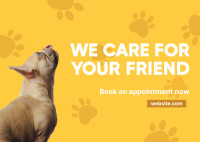 Pet Care Postcard example 2