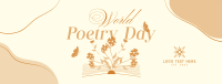 Poetry Day Facebook Cover example 3