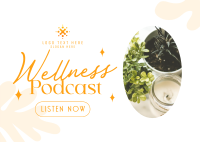 Wellness Podcast Postcard Design