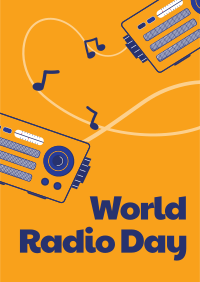 Radio Day Event Flyer