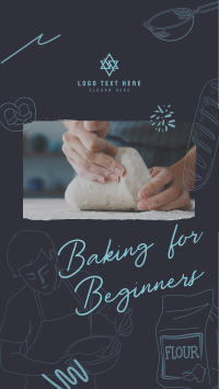 Beginner Baking Class Instagram Story