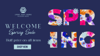 Modern Spring Sale Facebook Event Cover