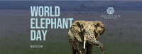 World Elephant Day Facebook Cover