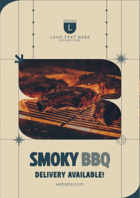 BBQ Delivery Available Flyer