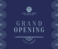 Elegant Grand Opening Facebook Post