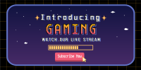 Introducing Gaming Stream Twitter Post