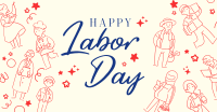 Labor Day  celebration Facebook Ad