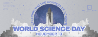 Modern World Science Day Facebook Cover Image Preview