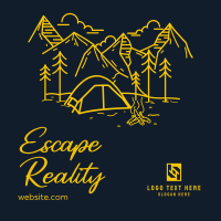 Escape Reality Linkedin Post