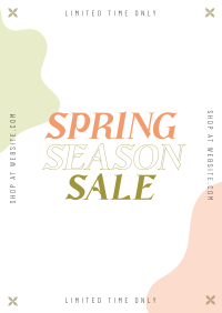 Hibernating Season Sale Poster