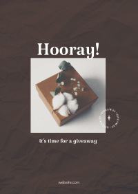 Hooray Gift Box Flyer