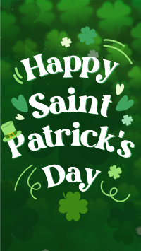 Saint Patricks Greetings Facebook Story