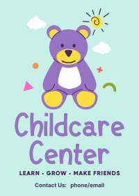 Teddy Learning Center Poster