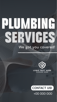 Plumbing Services Instagram Reel Image Preview